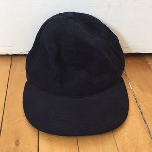 Saturdays Surf navy corduroy hat